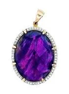 Pingente Purple Jewel